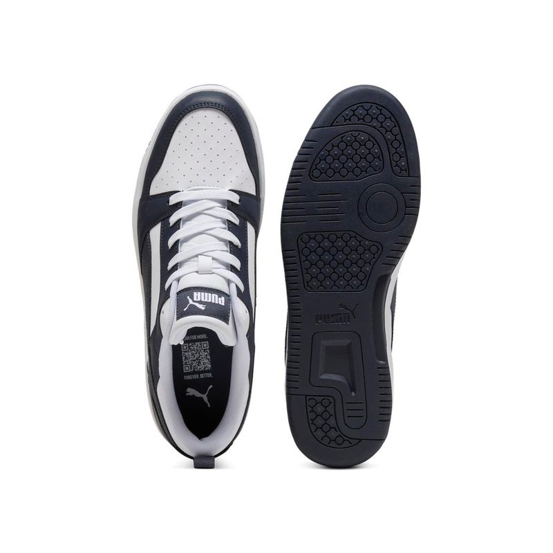 Zapatillas Urbanas Hombre Puma Rebound V6 Low Blanco+Negro 392328-37