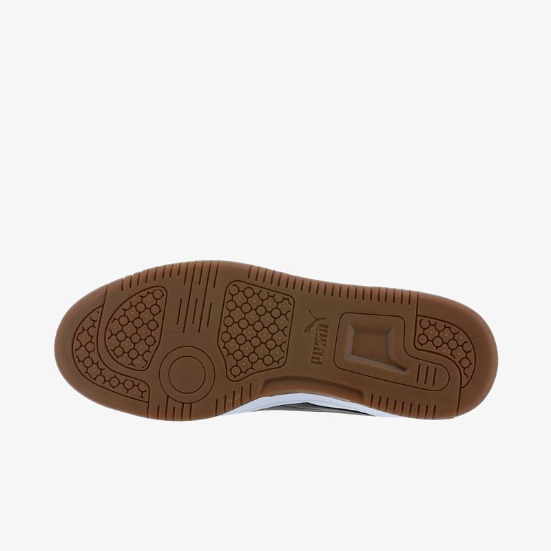 Zapatilla Puma Rebound V6 Hombre Blanco+Beige 392328-52
