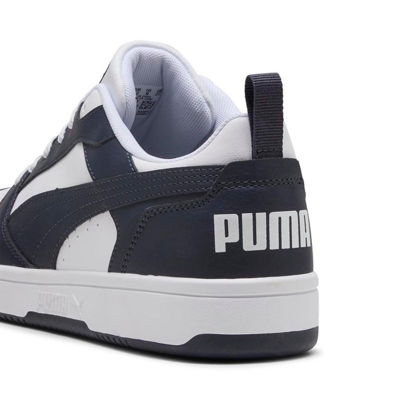 Zapatillas Urbanas Hombre Puma Rebound V6 Low Blanco+Negro 392328-37