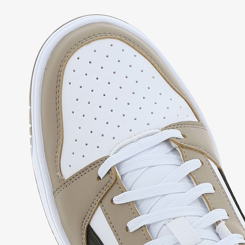 Zapatilla Puma Rebound V6 Hombre Blanco+Beige 392328-52