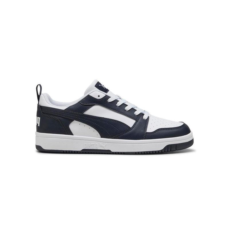 Zapatillas Urbanas Hombre Puma Rebound V6 Low Blanco+Negro 392328-37